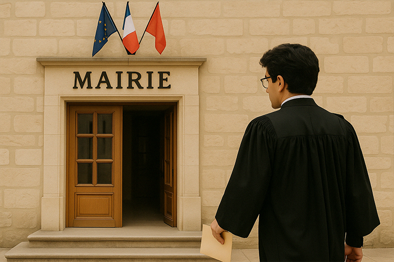 Transcription par la mairie de mariage